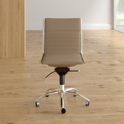 Naida Faux Leather Swivel Task Chair