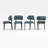  Modern Upholstered Dining Chairs, Set of 2 – Comfortable, Easy Assembly, Stylish Design (Beige-Grey / Teal Options)-2031404973