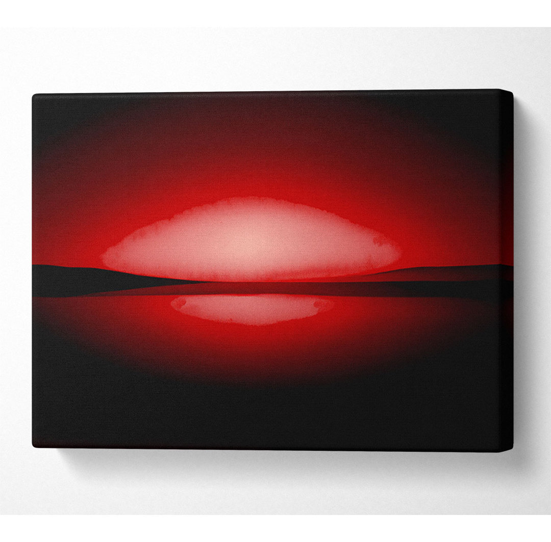 Red Distant Horizon - Kunstdrucke auf Leinwand