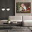 «Santa faisant une liste» par David Lindsley, art mural sur toile-546694539