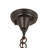 9" Wide Fulton Winter Pine Pendant