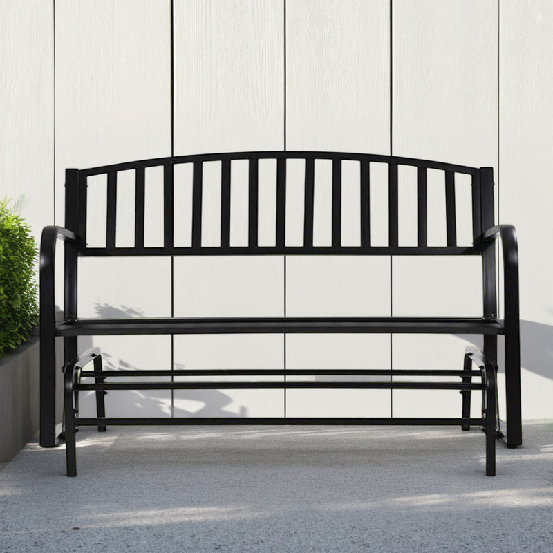 Freya Steel Glider Bench