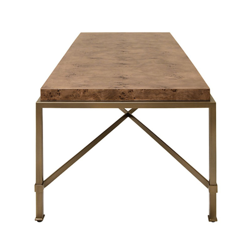 Hardwick Solid Wood Coffee Table, Brown