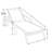 Outdoor Aluminum Chaise Lounge Armchair with Fire Pit Side Table-88151387