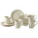 Color Loop Natural 12 Piece Dinnerware Set, Service for 4