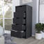 Armoire de rangement de conception moderne avec tablettes réglables et fabrication durable pour une utilisation polyvalente à la maison-592538484