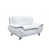 Simili cuir blanc est en rupture de stock