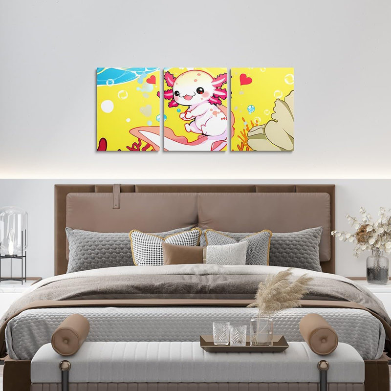 3 Piece Wrapped Canvas Wall Art