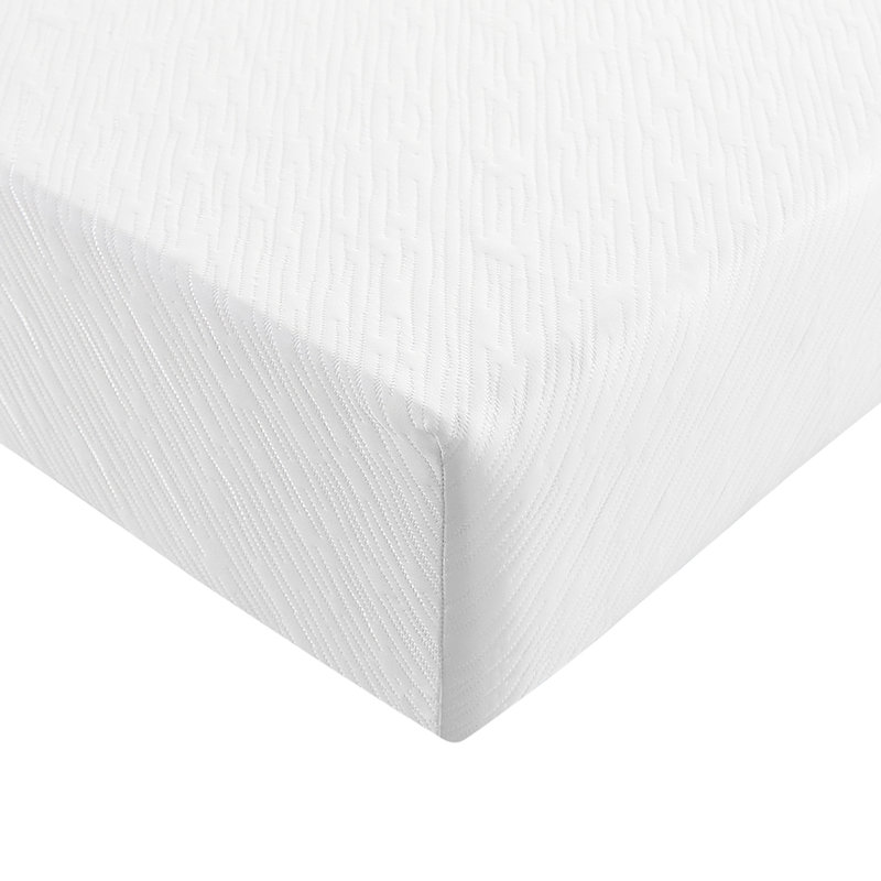 Très grand matelas 10 po - mousse viscoélastique imprégnée de gel, base ferme, à faible transfert de mouvement, élément en mousse