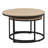 31.5"W Round Nesting Table set of 2