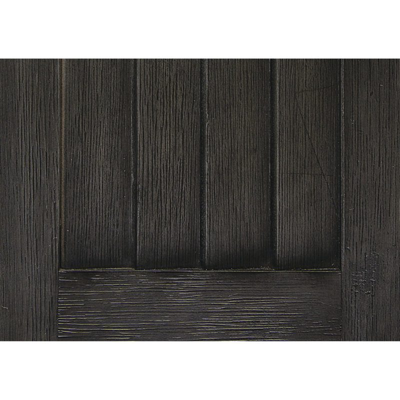 Mobilier de maison en bois massif 1pc, Gris foncé