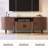 Modern Wood TV Stand With Storage And Shelves-1728516026