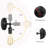 Africah Steel Armed Sconce