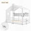 Lit Floor House avec tablette de rangement-553262010-553262012