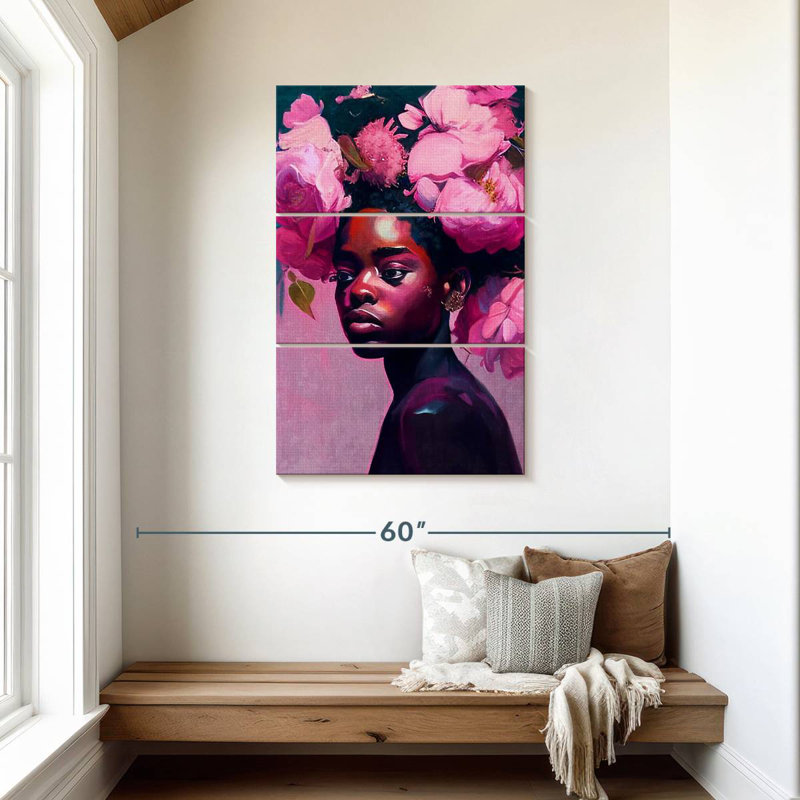 Leisha séduisant africain, H 45 po x l 28 po