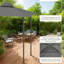 Pavillon de jardin pour barbecue 8 'x 5'