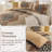 3-Piece Boho Aztec Western Quilt Set Textured Bedspread Coverlet with Pillowcases for All Seasons-122910343-122910332