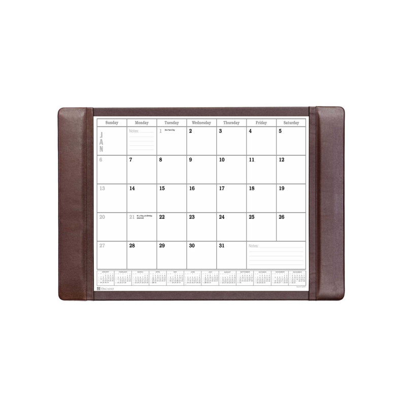 Tapis de calendrier Polston, Brun chocolat