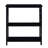 Console Table 3-Tier With Storage Shelves,Open Bookshelf Bookcase With Solid Wood Legs-1089605243