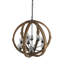 Lustre globe 9 lumières