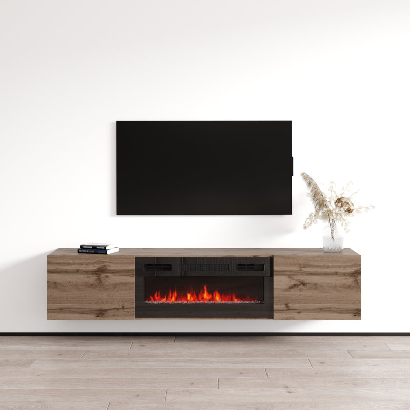 Meuble télé Baja 70,9 po Baja, Chêne