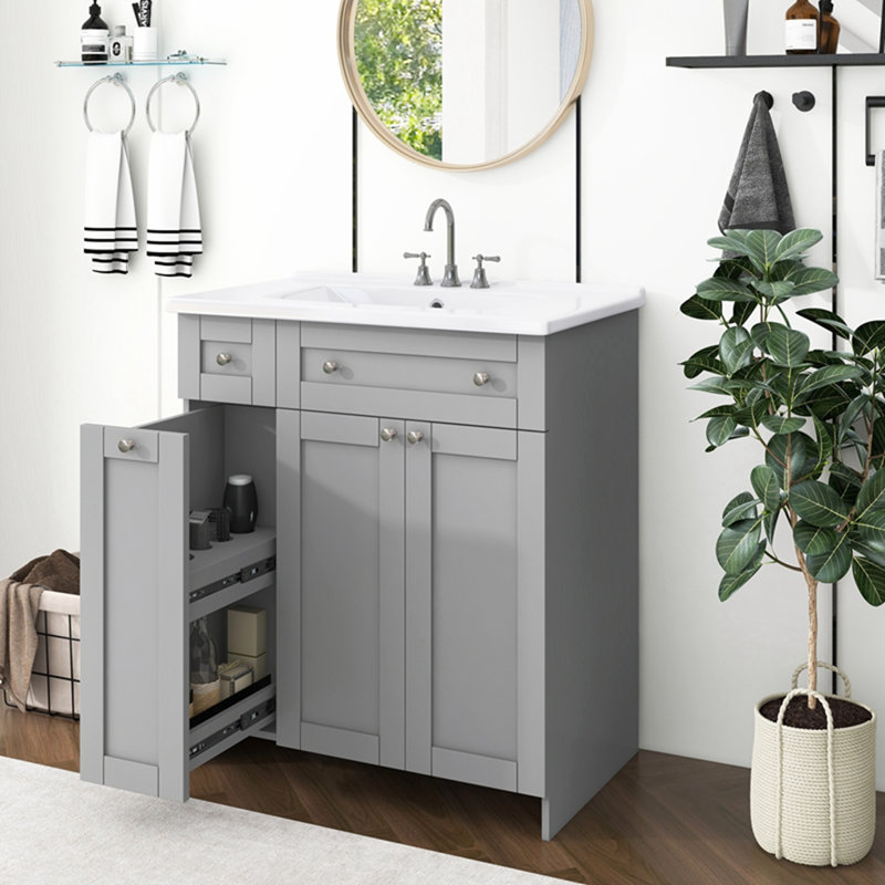 Accent Chests / Cabinets Accent Cabinet, Gray