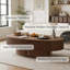 Table basse ovale avec rangement-202322563