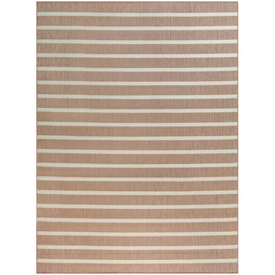 Tapis intérieur / extérieur rectangulaire Shaila