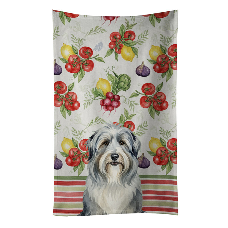 Serviette de cuisine Beardy Collie, Bearded Collie