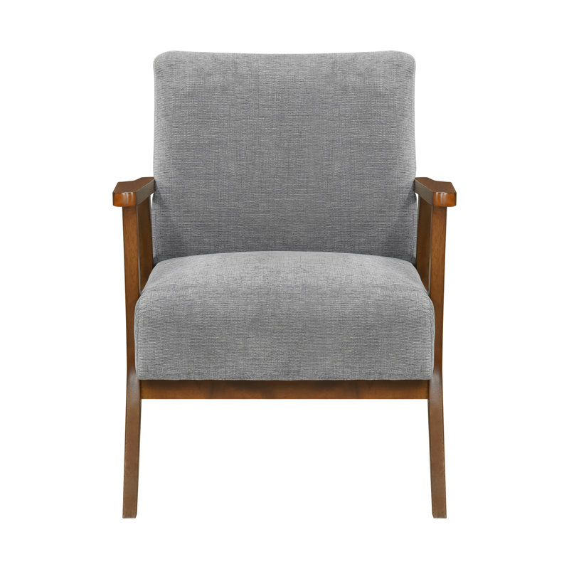 Fauteuil d'appoint contemporain, durable et élégant, Gris