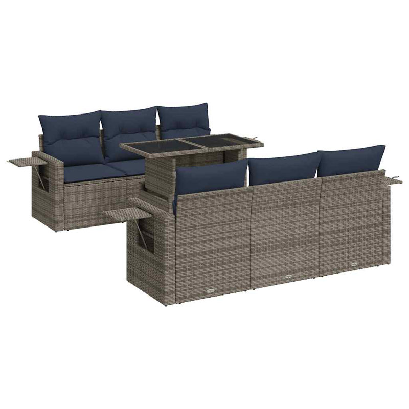 55cm Wide Patio Sofa with Cushions