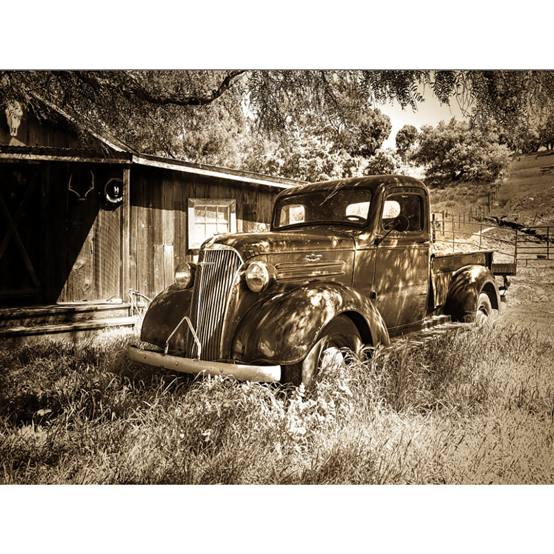 Our Truck by Jerry Cowart - Wrapped Canvas Photograph, 61 cm H x 91 cm W