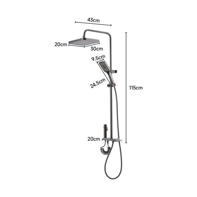 Hedvika Complete Shower System