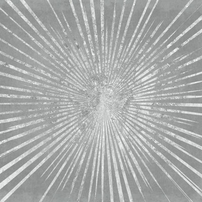 Silver Sunburst I