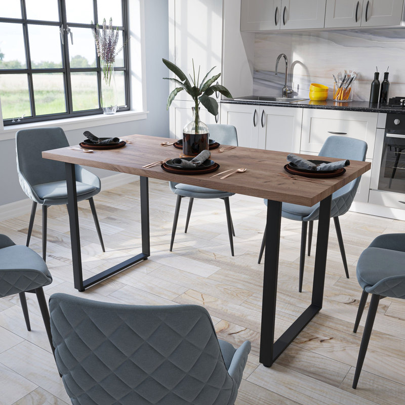 Dining Table Seattle 120-140, Oak, 72cm H x 140cm W x 70cm D