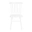 Chaises de salle à manger en bois massif de qualité commerciale Callum-71005288