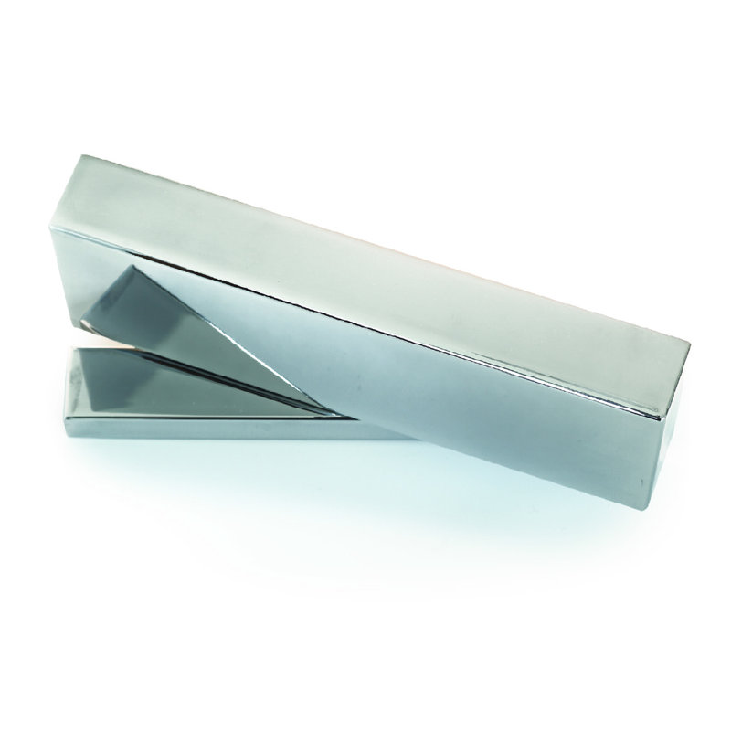 Dillingham LED Flush Mounted Sconce, 4cm H x 25cm W x 12cm D, Chrome
