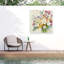 Décoration murale d'extérieur «Dream Bouquet Sheila Golden Dream Bouquet»-8107932
