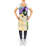 No Pattern Bib Apron