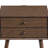 Mid-century Modern Wood Chairside End Table, Set Of Two