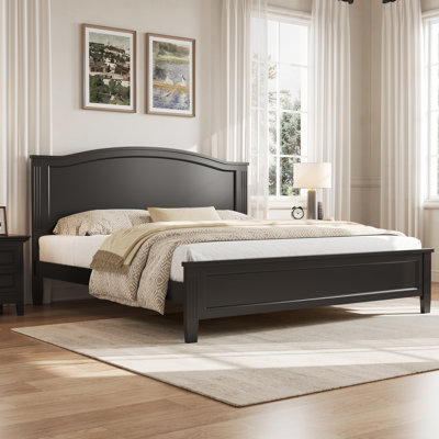 Wooden Platform Bed