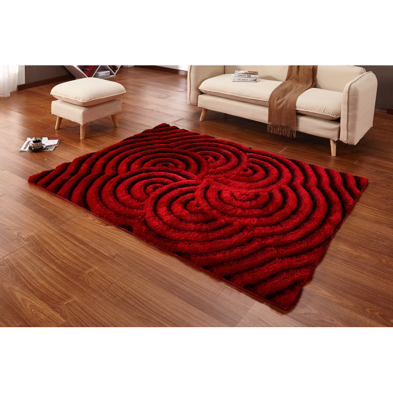 Tapis rouge / noir Regina