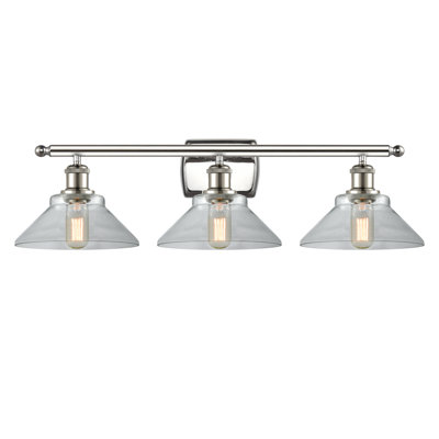 Newton St Loe 3 - Light Dimmable Vanity Light