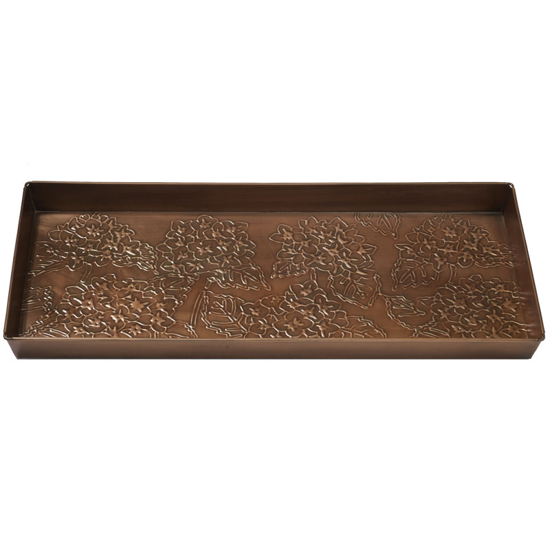 Tapis-décrottoir d'intérieur 30 po x 13 po Mophead, Zinc antique