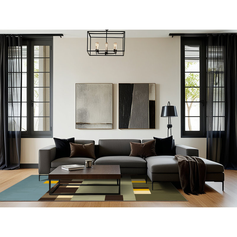 Tapis Pixel, Carré 7 pi