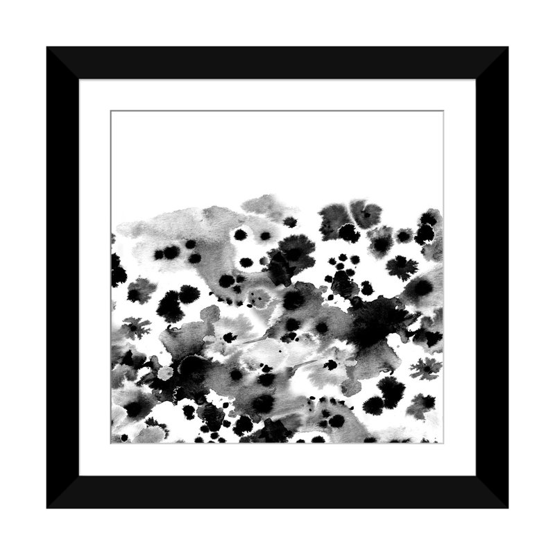 « rania b&w », reproduction d’art sur toile, Papier d'art encadré noir, H 16 po x l 16 po x P 1 po