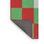 Tapis décoratif géométrique rouge Raulston-35013279