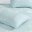Lit double en coton double / grand Corail brodé, motifs de courtepointe décoratifs de chambre à coucher 4 pièces, coussins,-131248446-131248443