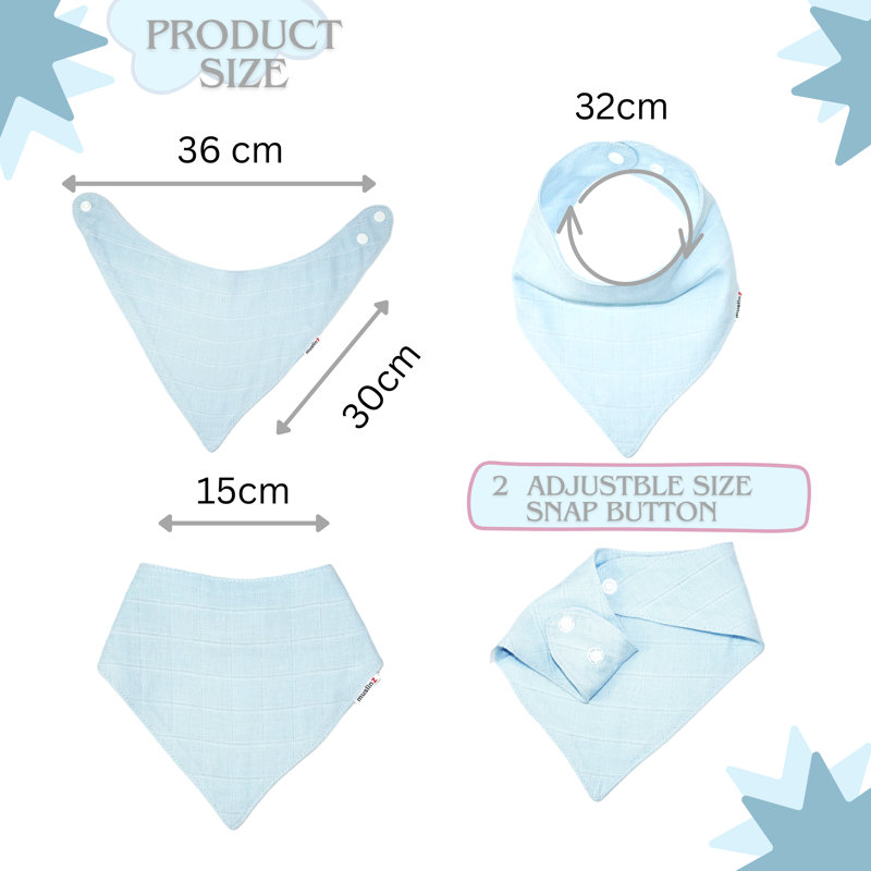 Nona Bibs, Blue