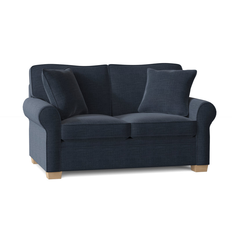 Drake Upholstered 61'' Reclining Sofa, Unfinished, Jango Copen